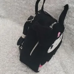 Loungefly | Bags | Nwt Loungefly Sanrio Kuromi Faux Fur Mini  display picture 1
